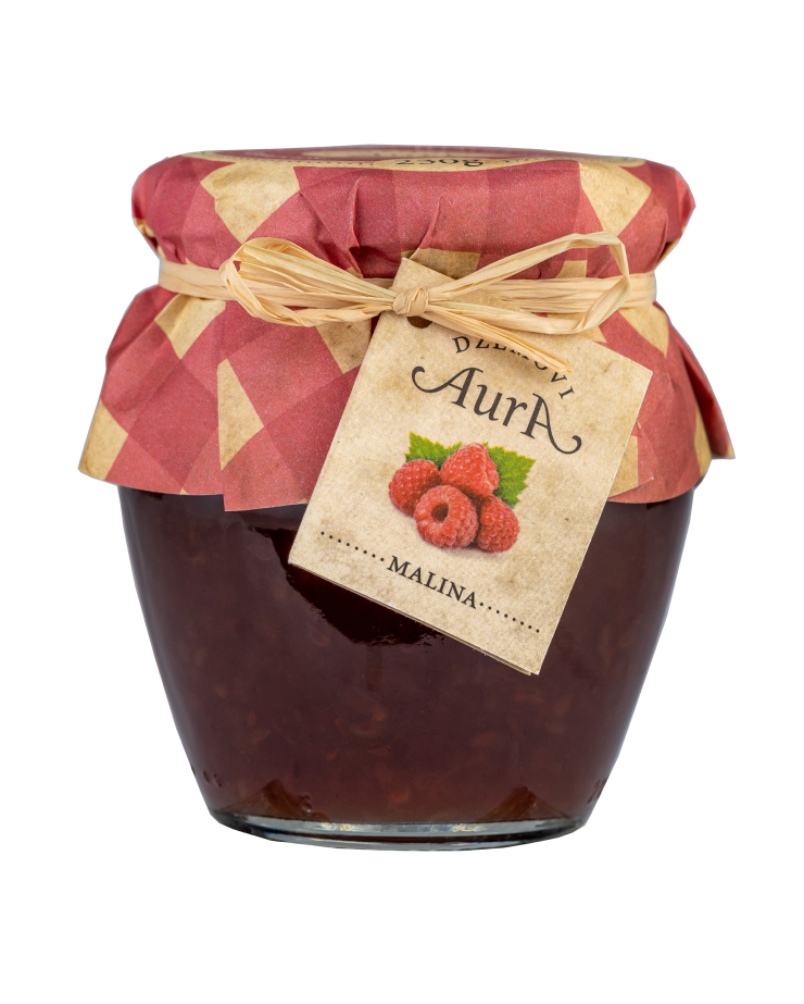 Marmellata di lamponi 230g  - Aura