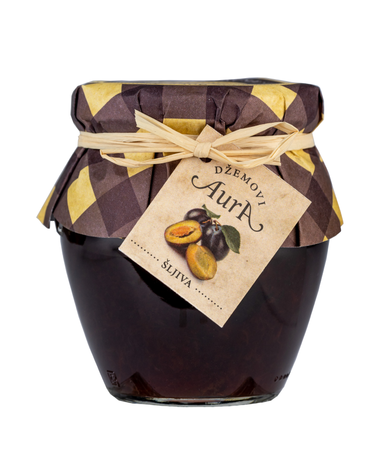 Džem šljiva 230g  - Aura