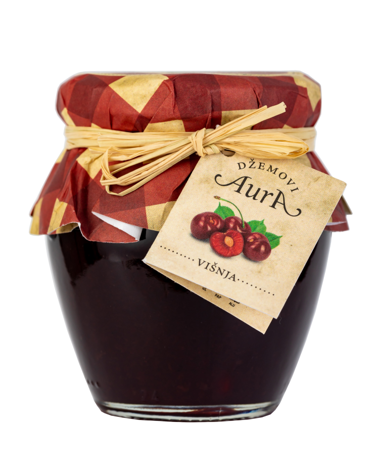 Cherry jam 230g  - Aura