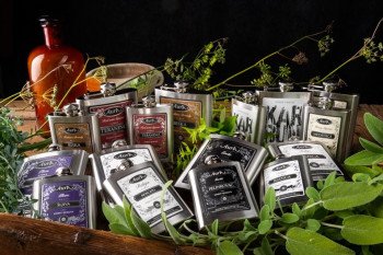 Gin Karbun Flachmann 0,2 l - Aura