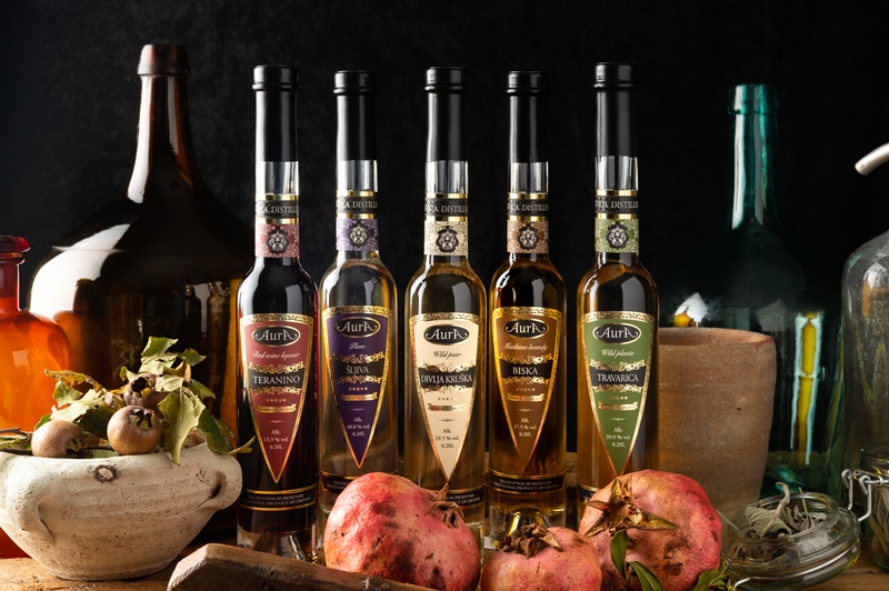 Rotweinlikör 0,2 l - Aura