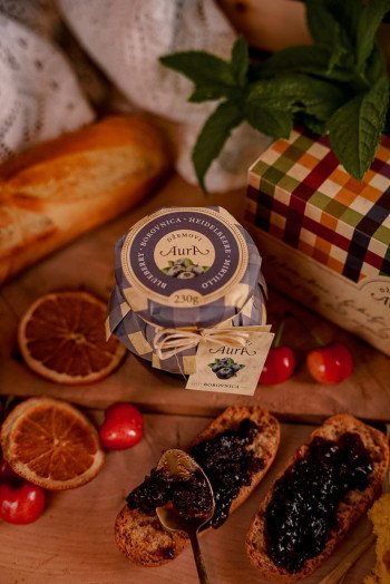 Blueberry jam 230g - Aura