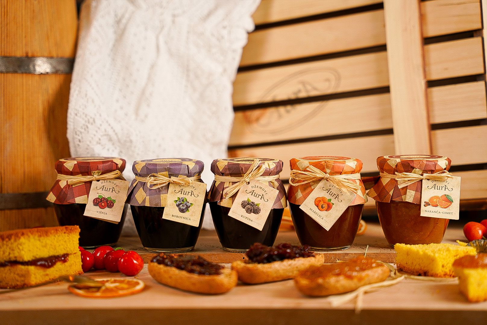 Marmellata di more 230g  - Aura