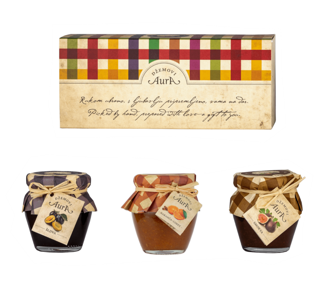 Džemovi 3/1 120g  - Aura