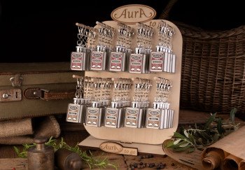 Rotweinlikör Mini-Flachmann 0,03 l - Aura