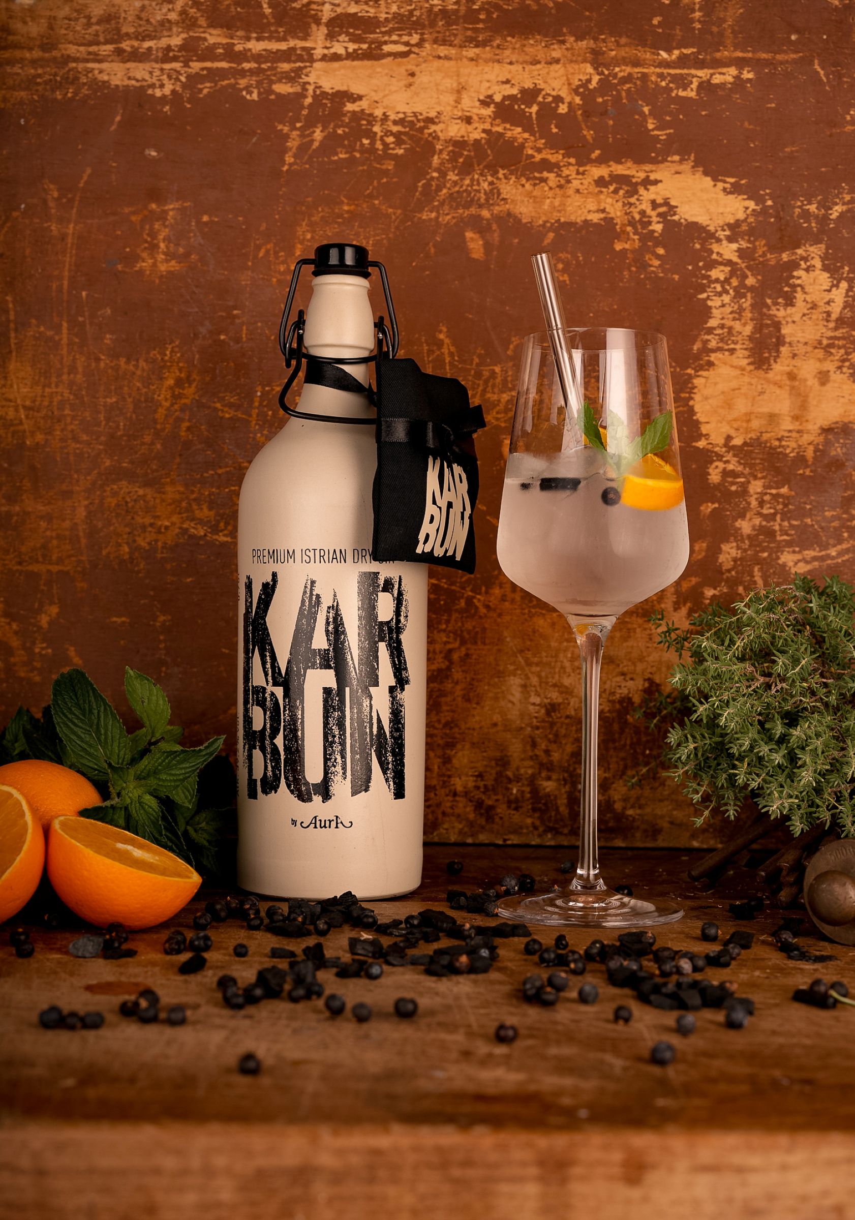 Gin Karbun 0,7 l - Aura