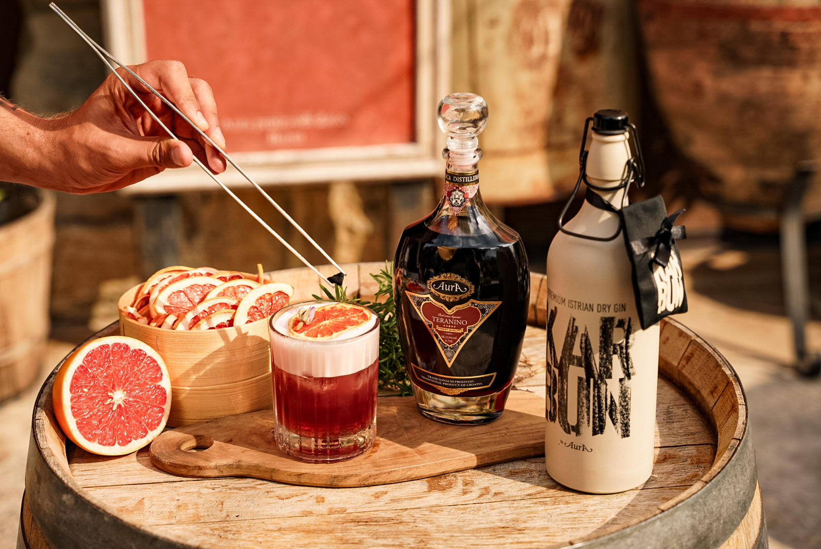 Gin Karbun 0,7 l - Aura