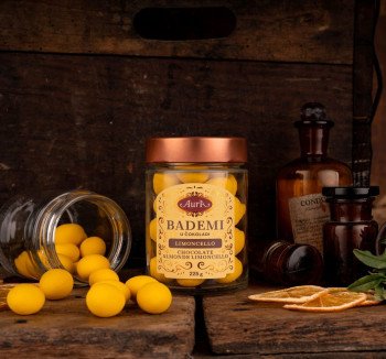 Mandeljni v čokoladi – Limoncello - Aura