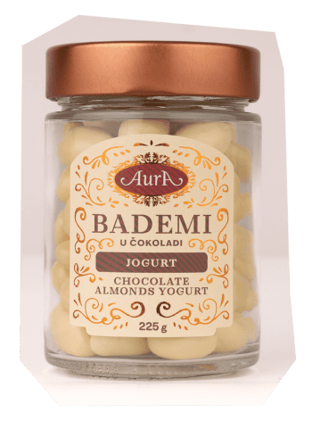 Mandeljni v čokoladi – Jogurt - Aura