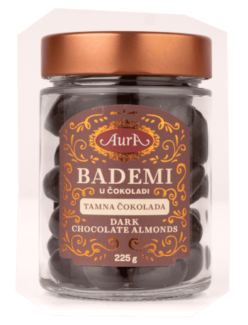 Mandeljni v temni čokoladi - Aura