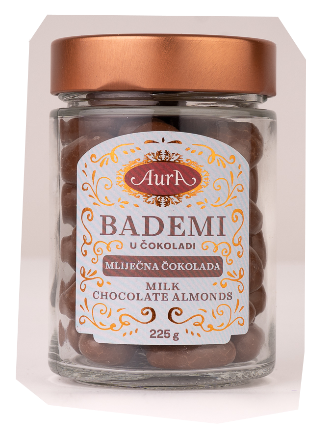 Mandeljni v mlečni čokoladi  - Aura