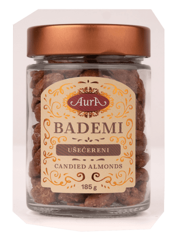 Ušečereni mandeljni - Aura
